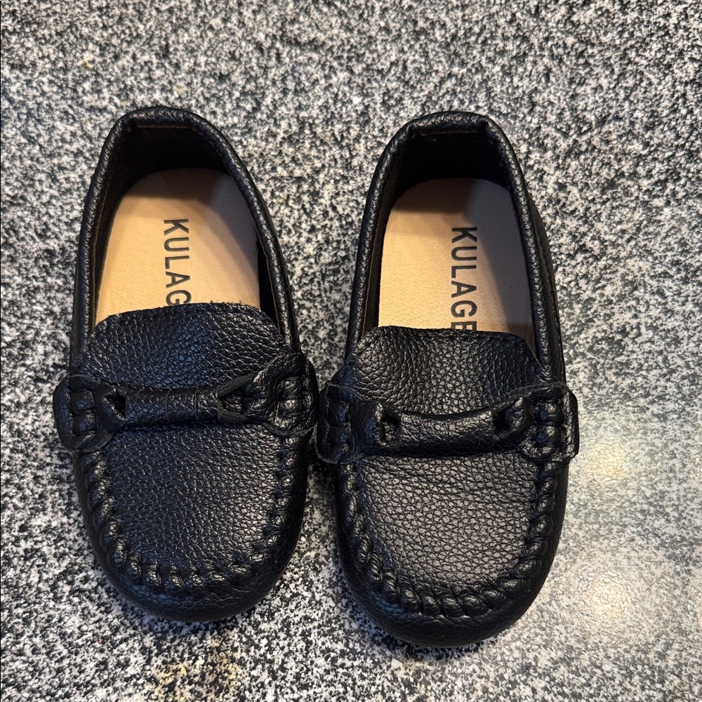 Black Kids Loafers